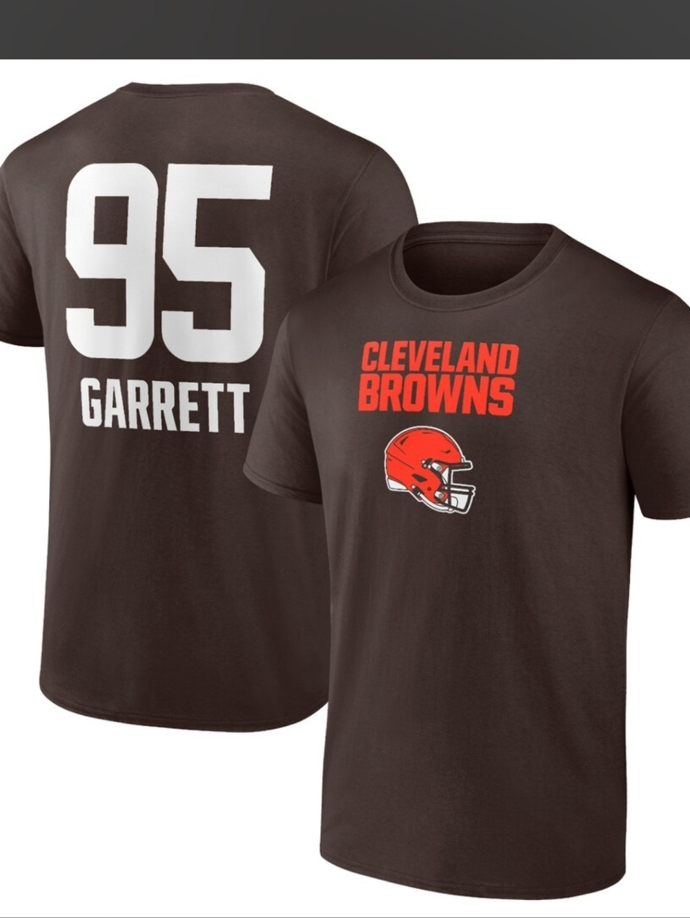 Fanatics Cleveland Browns Myles Garrett Jersey Tee